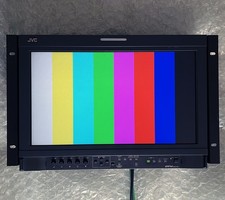 JVC DT-R17L4D Multi Format LCD 17" Broadcast Monitor Rack Mounted SDI HDSDI DVI