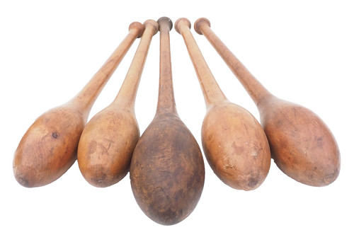 Collection antique wooden - of,
