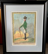 James Gillray Hand Coloured