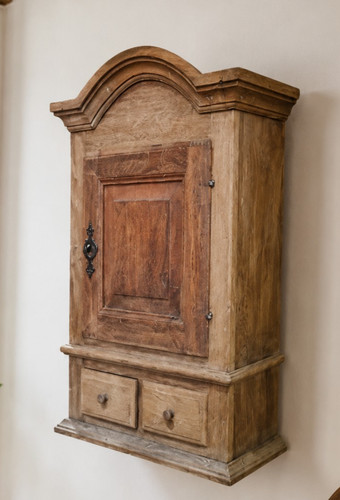 Antique danish oak wall - danish,