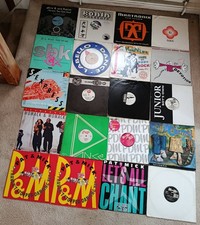 20x 80s 90s vinyl records - 20x,