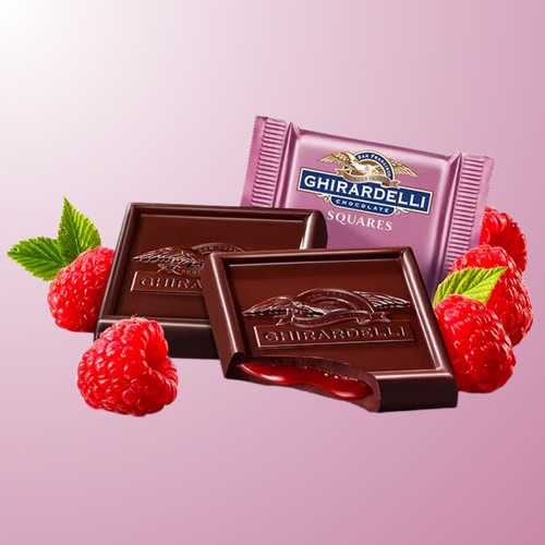 Raspberry ghirardelli dark - ghirardelli,
