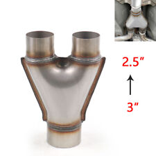 3" 76mm Single to 2.5'' 63mm