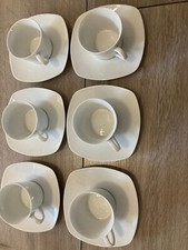 Espresso Cups & Saucers Set of
