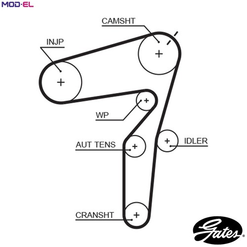 Timing belt 5623xs for suzuki - timing,