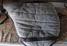 Treefree treeless saddle pad, UK made by Viking Saddlery, Devon
