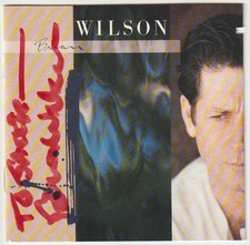 BRIAN WILSON Autographed Signed Self Titled 1988 CD BEACH BOYS