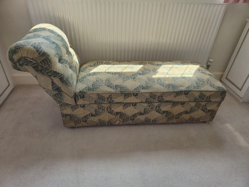 Antique chaise longue - antique, in