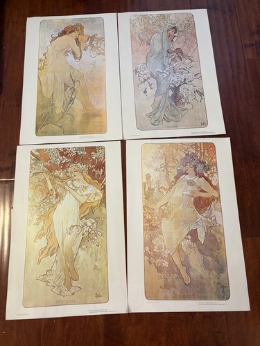 Vintage set mucha four - vintage,