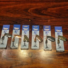 Vibrax Spinners 6 Pack 3 Size