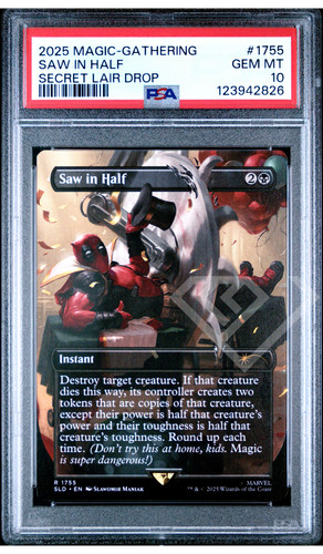 Saw half magic the - in,