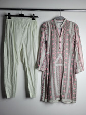 Nishat Linen NL Pret Designer Casual Pink Salwar Kameez Size Small Pakistani  