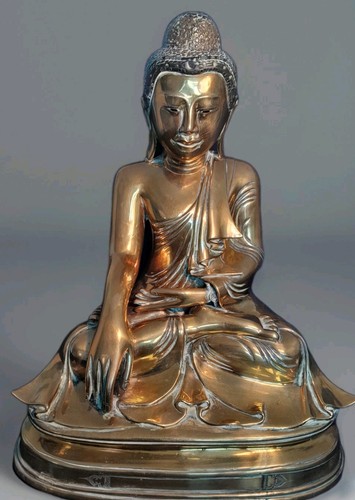 Large 1800s polished bronze - ,
