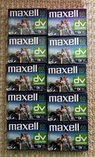 10 x Maxell 60 DV Mini DV