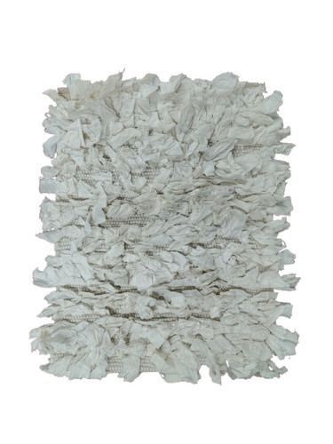 Rag rug 60cm cream ivory - x,