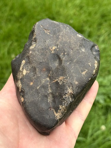 Meteorite fusion crust - meteorite,