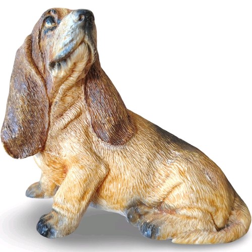 Vintage basset hound dog - hound,