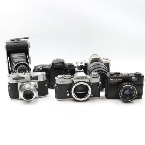 35mm film camera bundle - camera,