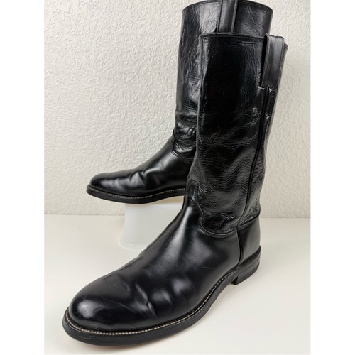 Justin leather roper cowboy - ,