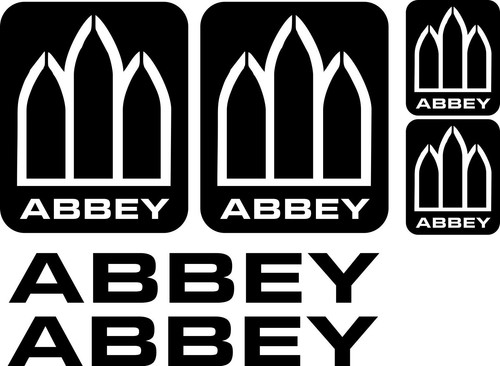 Abbey caravan sticker - sticker, decal