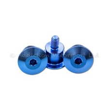 3x Titanium Blue Windscreen