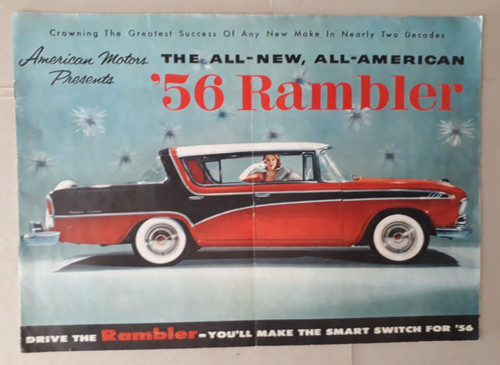 Amc rambler brochure - rambler, 1956