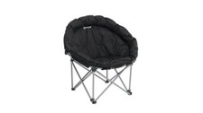 Outwell Casilda Half-Moon Folding Chair in Black