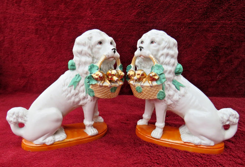 Pair top quality antique - top,