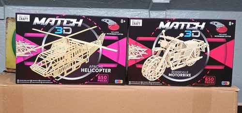 Match matchstick models - 3d,
