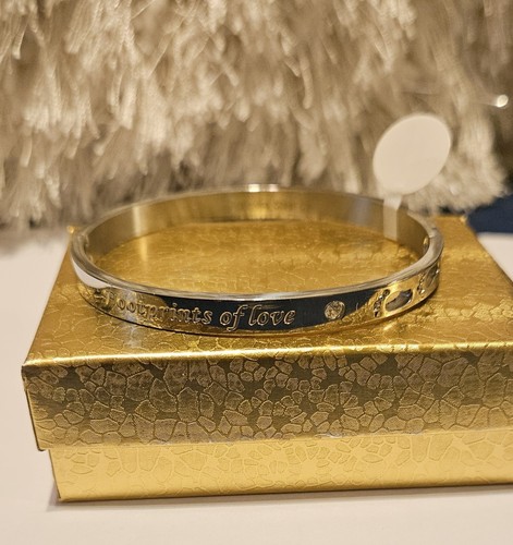 Footprints love stainless - of,