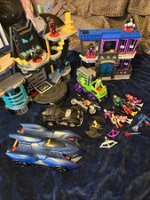 Batman Bundle - Bat Cave,Gotham City, X5 Vehicles, X13 Imaginext Figures