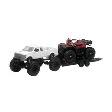 New-Ray Toys Replica 4X4 Truck/ATV - Pick-Up Truck/Polaris Sportsman 50086