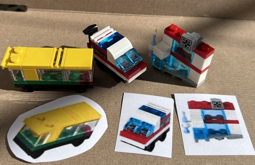 Lego ambulance hospital bus - lego,