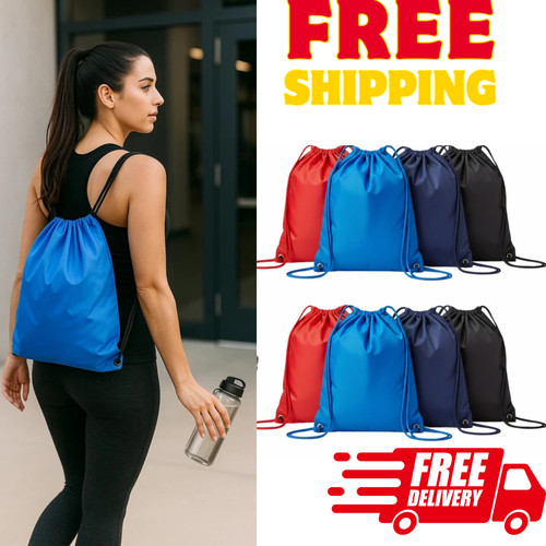 Premium drawstring bag sports - bag,