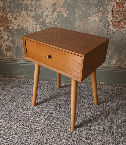 Vintage bedside table - bedside,