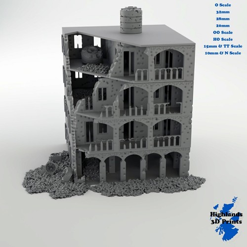 Destroyed hotel arabic - destroyed,