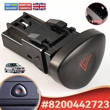 HAZARD WARNING INDICATOR LIGHT SWITCH 8200442723 FOR RENAULT CLIO 2 II 1998-2005