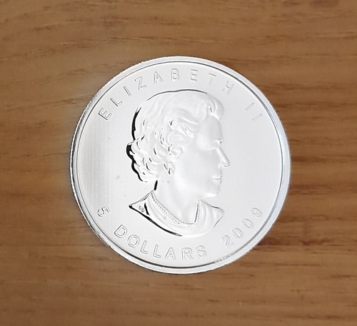 Silver 1oz canadian maple - 1oz, leaf