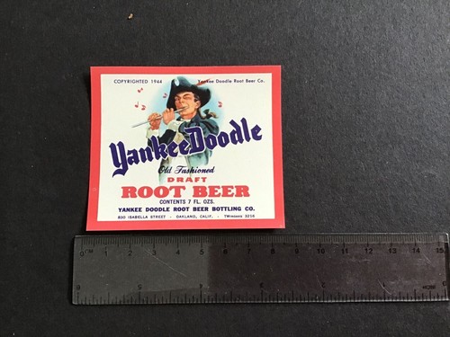 Yankee doodle root beer - yankee,