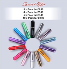 3-10 x Refillable Perfume