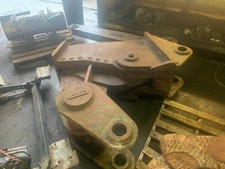 Pin-On 50-Ton Manual Shear Attachment for Excavators - Heavy-Duty Construction