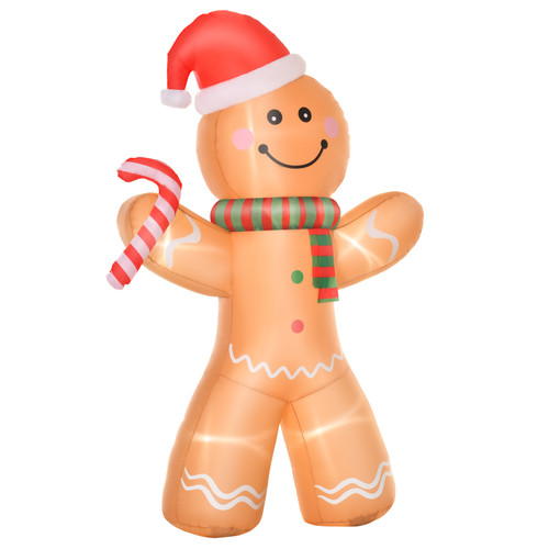 8ft christmas inflatable - christmas,