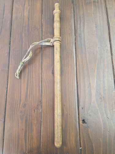 Vintage turned wood - turned,