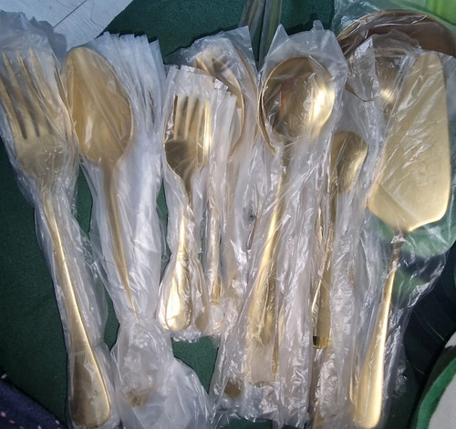 Luxury piece gold stainless - luxury, 72-piece