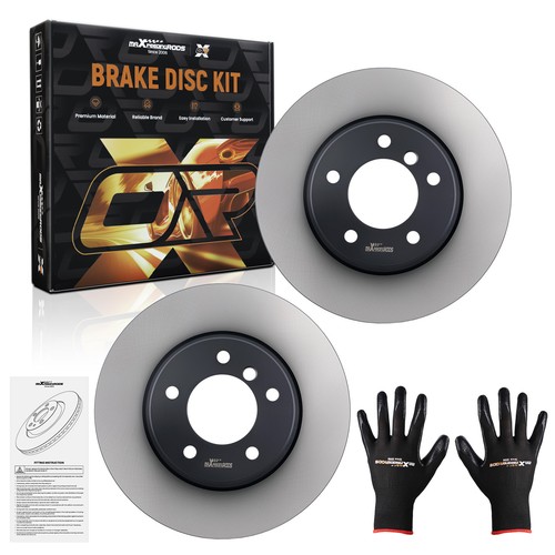 Front vented brake disc pair - front,