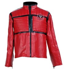 Mens Stylish Quilted My Chemical Romance Mikey Way Kobra Kid Leather Jacket