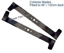 Blades Set 40" Deck Fits Honda HF2213, HF2415, HF2417, HF2216 HME HTE 