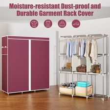 Fabric canvas wardrobe with - fabric,