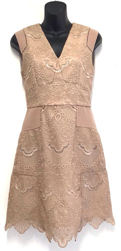 Reiss gemina fit and flare - reiss,