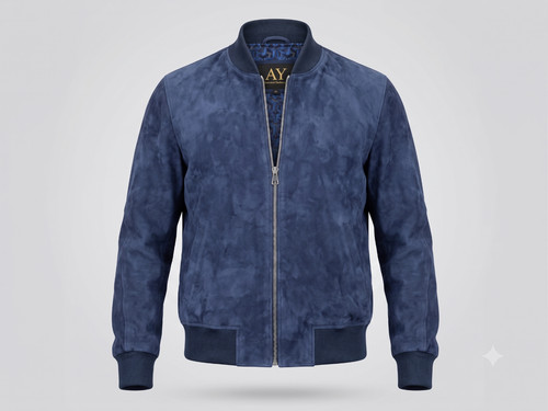 Men navy blue genuine - blue,